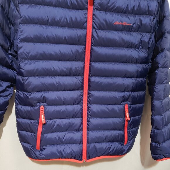 Kids Eddie Bauer Goose Down Reversible Jacket Size 16 - Picture 5 of 16